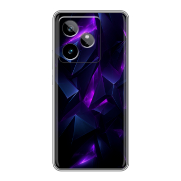 Силиконовый чехол на Realme GT 7T с принтом Абстракиция Силиконовый чехол на Realme GT 7T с принтом Абстракиция
