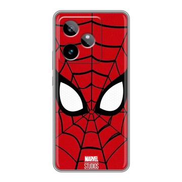 Силиконовый чехол на Realme GT 7T с принтом человек паук spiderman Силиконовый чехол на Realme GT 7T с принтом человек паук spiderman