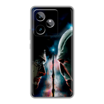 Силиконовый чехол на Realme GT 7T с принтом Гарри Поттер Harry Potter Силиконовый чехол на Realme GT 7T с принтом Гарри Поттер Harry Potter