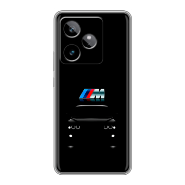 Силиконовый чехол на Realme GT 7T с принтом БМВ BMW Силиконовый чехол на Realme GT 7T с принтом БМВ BMW
