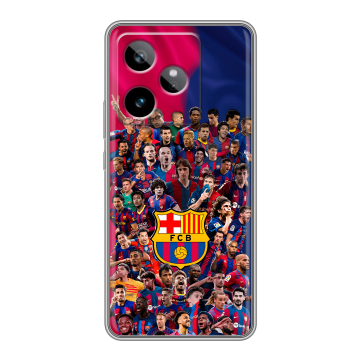 Силиконовый чехол на Realme GT 7T с принтом Барселона Barcelona Силиконовый чехол на Realme GT 7T с принтом Барселона Barcelona