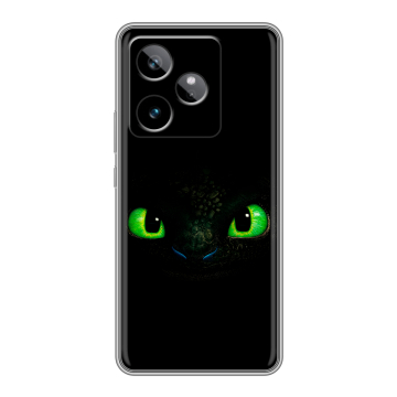 Силиконовый чехол на Realme GT 7T с принтом Как приручить дракона Силиконовый чехол на Realme GT 7T с принтом Как приручить дракона