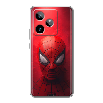 Силиконовый чехол на Realme GT 7T с принтом Spiderman Человек паук Силиконовый чехол на Realme GT 7T с принтом Spiderman Человек паук