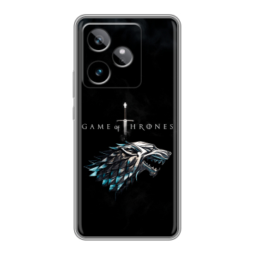 Силиконовый чехол на Realme GT 7T с принтом Игра Престолов Game Thrones Силиконовый чехол на Realme GT 7T с принтом Игра Престолов Game Thrones