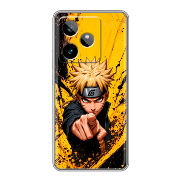 Силиконовый чехол на Realme GT 7T с принтом Naruto Наруто Силиконовый чехол на Realme GT 7T с принтом Naruto Наруто