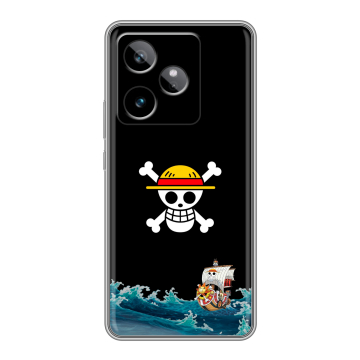 Силиконовый чехол на Realme GT 7T с принтом One Piece Ван Пис Силиконовый чехол на Realme GT 7T с принтом One Piece Ван Пис