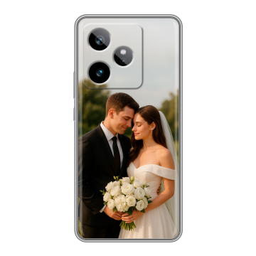 Силиконовый чехол на Realme GT 7T с принтом со своим фото Силиконовый чехол на Realme GT 7T с принтом со своим фото