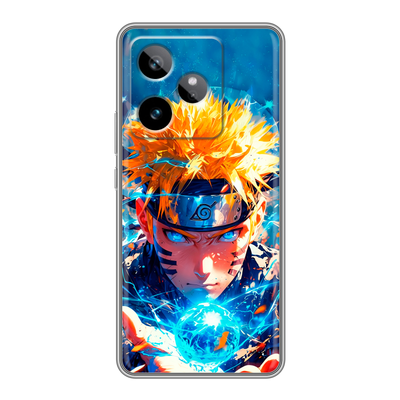 Силиконовый чехол на Realme GT 7T с принтом Аниме Наруто Naruto Силиконовый чехол на Realme GT 7T с принтом Аниме Наруто Naruto