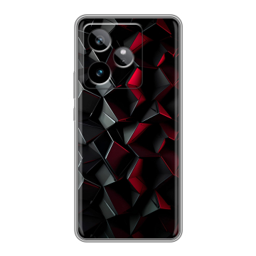Силиконовый чехол на Realme GT7 с принтом Абстракция Силиконовый чехол на Realme GT7 с принтом Абстракция