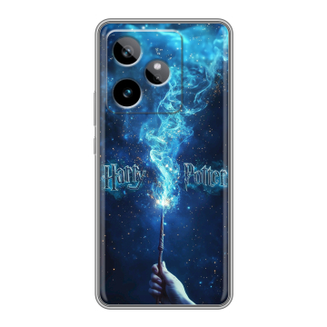 Силиконовый чехол на Realme GT7 с принтом Harry Potter Гарри Поттер Силиконовый чехол на Realme GT7 с принтом Harry Potter Гарри Поттер