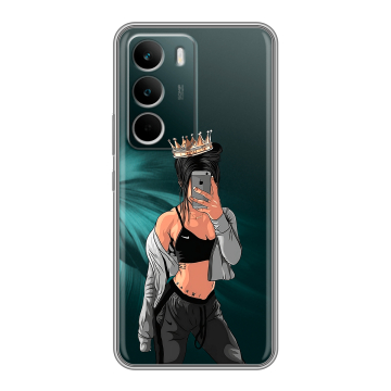 Силиконовый чехол на Realme C71 с принтом Женские принты Силиконовый чехол на Realme C71 с принтом Женские принты