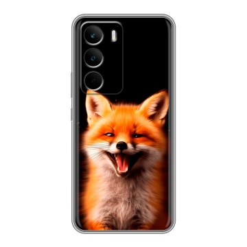 Силиконовый чехол на Realme C71 с принтом Лиса Силиконовый чехол на Realme C71 с принтом Лиса