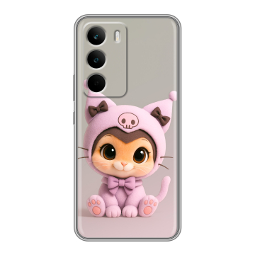 Силиконовый чехол на Realme C71 с принтом Куроми Kuromi Силиконовый чехол на Realme C71 с принтом Куроми Kuromi