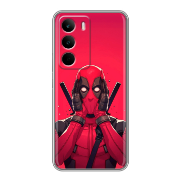 Силиконовый чехол на Realme C71 с принтом Дедпул Deadpool Силиконовый чехол на Realme C71 с принтом Дедпул Deadpool