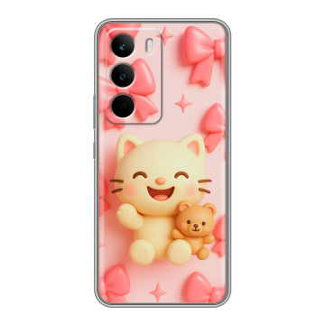 Силиконовый чехол на Realme C71 с принтом для девочек Силиконовый чехол на Realme C71 с принтом для девочек