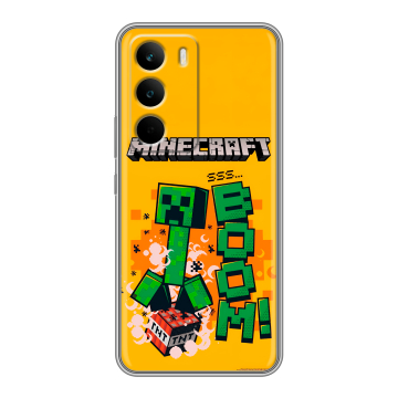 Силиконовый чехол на Realme C71 с принтом Майнкрафт Minecraft Силиконовый чехол на Realme C71 с принтом Майнкрафт Minecraft