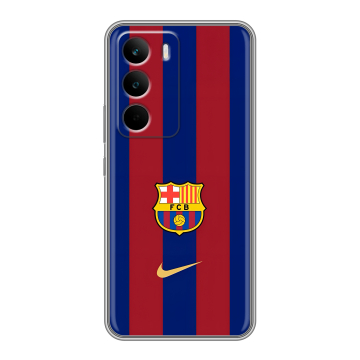 Силиконовый чехол на Realme C71 с принтом Барселона Barcelona Силиконовый чехол на Realme C71 с принтом Барселона Barcelona