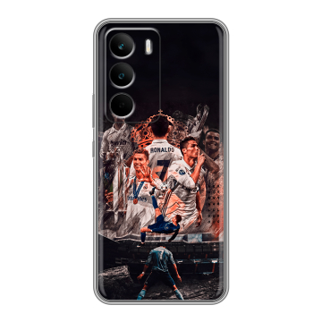 Силиконовый чехол на Realme C71 с принтом Реал Роналдо Real Ronaldo Силиконовый чехол на Realme C71 с принтом Реал Роналдо Real Ronaldo