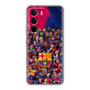 Силиконовый чехол на Realme C71 с принтом Барселона Barcelona Силиконовый чехол на Realme C71 с принтом Барселона Barcelona