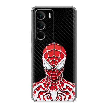 Силиконовый чехол на Realme C71 с принтом человек паук spiderman Силиконовый чехол на Realme C71 с принтом человек паук spiderman