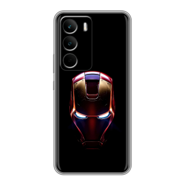 Силиконовый чехол на Realme C71 с принтом IronMan Железный человек Силиконовый чехол на Realme C71 с принтом IronMan Железный человек
