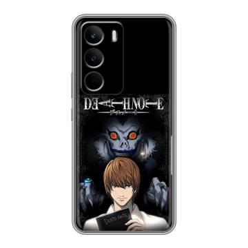 Силиконовый чехол на Realme C71 с принтом Death note Тетрадь смерти