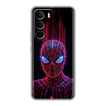 Силиконовый чехол на Realme C71 с принтом Spiderman Человек паук
