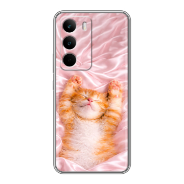 Силиконовый чехол на Realme C71 с принтом женский