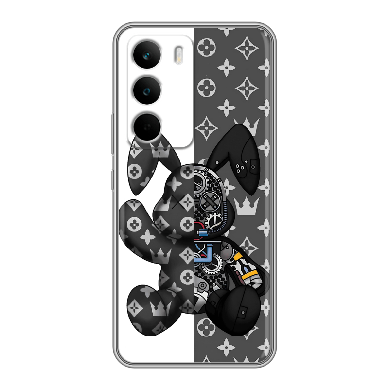 Силиконовый чехол на Realme C71 с принтом Луи робот Силиконовый чехол на Realme C71 с принтом Луи робот