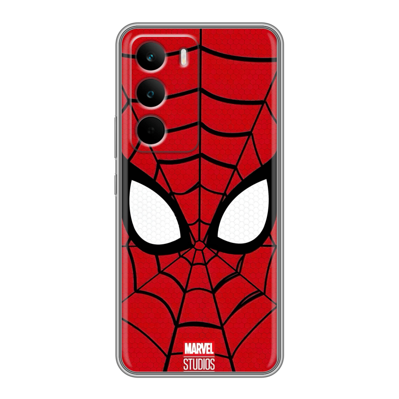 Силиконовый чехол на Realme C71 с принтом человек паук spiderman Силиконовый чехол на Realme C71 с принтом человек паук spiderman