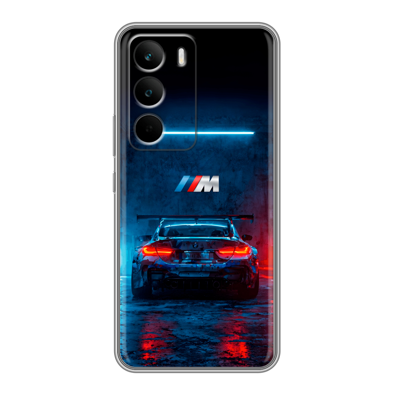 Силиконовый чехол на Realme C71 с принтом BMW БМВ Силиконовый чехол на Realme C71 с принтом BMW БМВ