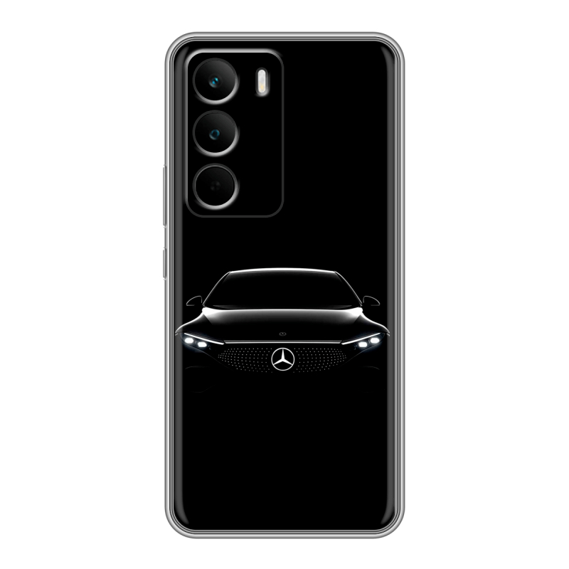 Силиконовый чехол на Realme C71 с принтом Mercedes Мерседес Силиконовый чехол на Realme C71 с принтом Mercedes Мерседес