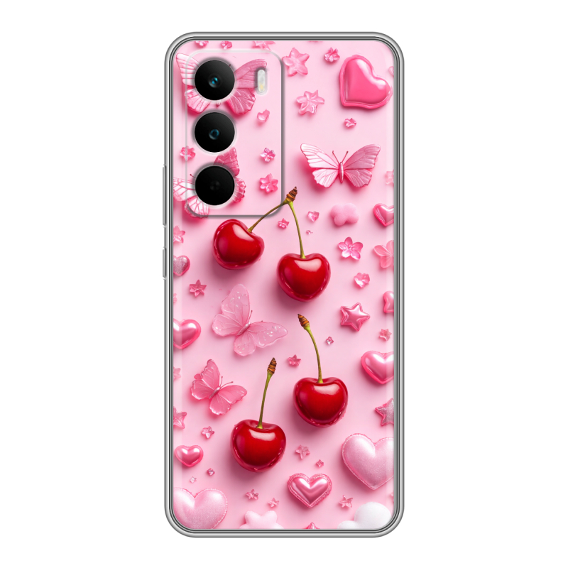 Силиконовый чехол на Realme C71 с принтом для девочек Силиконовый чехол на Realme C71 с принтом для девочек