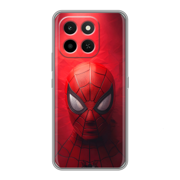 Силиконовый чехол на Honor X6C с принтом Spiderman Человек паук