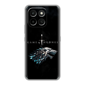 Силиконовый чехол на Honor X6C с принтом Игра Престолов Game Thrones