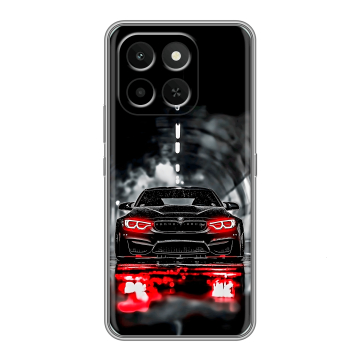 Силиконовый чехол на Honor X6C с принтом BMW БМВ Силиконовый чехол на Honor X6C с принтом BMW БМВ