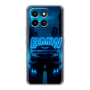 Силиконовый чехол на Honor X6C с принтом BMW БМВ Силиконовый чехол на Honor X6C с принтом BMW БМВ