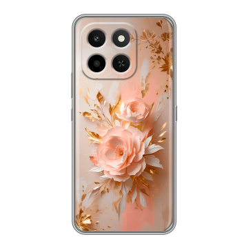 Силиконовый чехол на Honor X6C с принтом женский Силиконовый чехол на Honor X6C с принтом женский