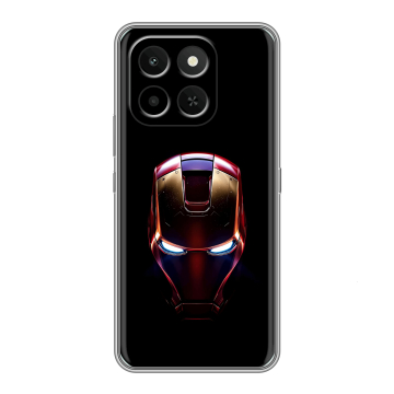 Силиконовый чехол на Honor X6C с принтом IronMan Железный человек Силиконовый чехол на Honor X6C с принтом IronMan Железный человек