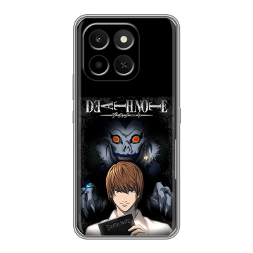 Силиконовый чехол на Honor X6C с принтом Death note Тетрадь смерти Силиконовый чехол на Honor X6C с принтом Death note Тетрадь смерти