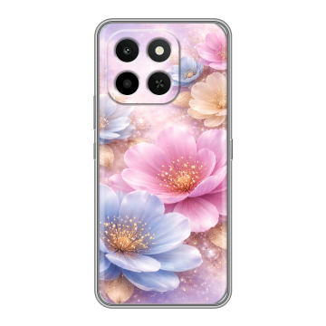 Силиконовый чехол на Honor X6C с принтом женский