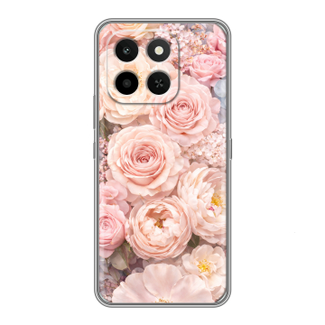 Силиконовый чехол на Honor X6C с принтом женский