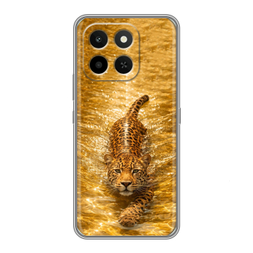 Силиконовый чехол на Honor X6C с принтом женский