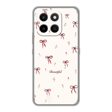 Силиконовый чехол на Honor X6C с принтом для девочек Силиконовый чехол на Honor X6C с принтом для девочек