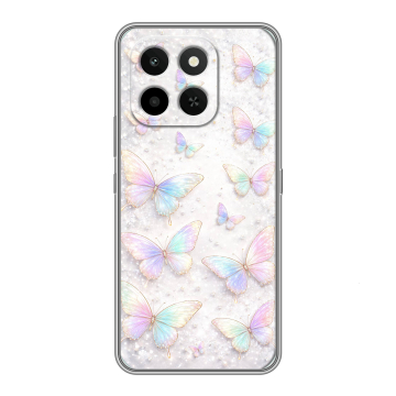 Силиконовый чехол на Honor X6C с принтом женский