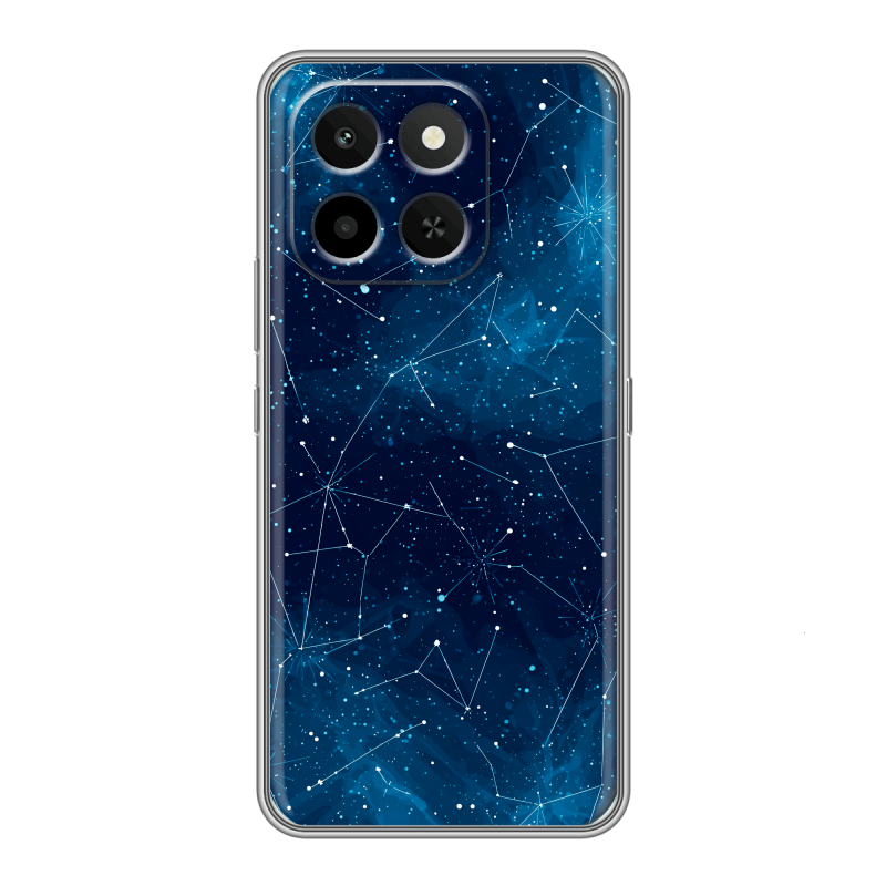 Силиконовый чехол на Honor X6C с принтом Космос звезды Силиконовый чехол на Honor X6C с принтом Космос звезды