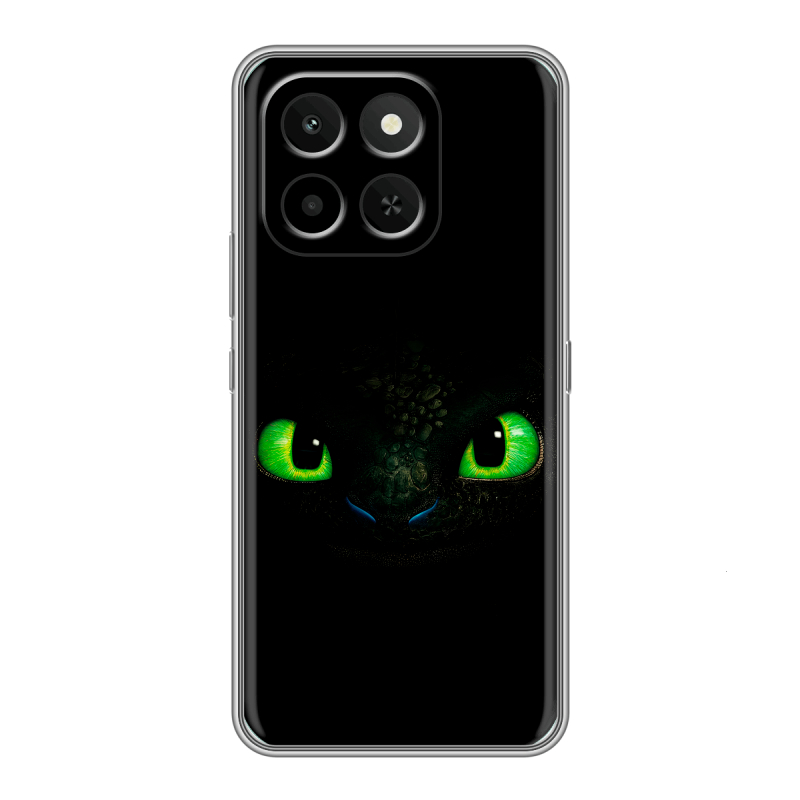 Силиконовый чехол на Honor X6C с принтом Как приручить дракона Силиконовый чехол на Honor X6C с принтом Как приручить дракона