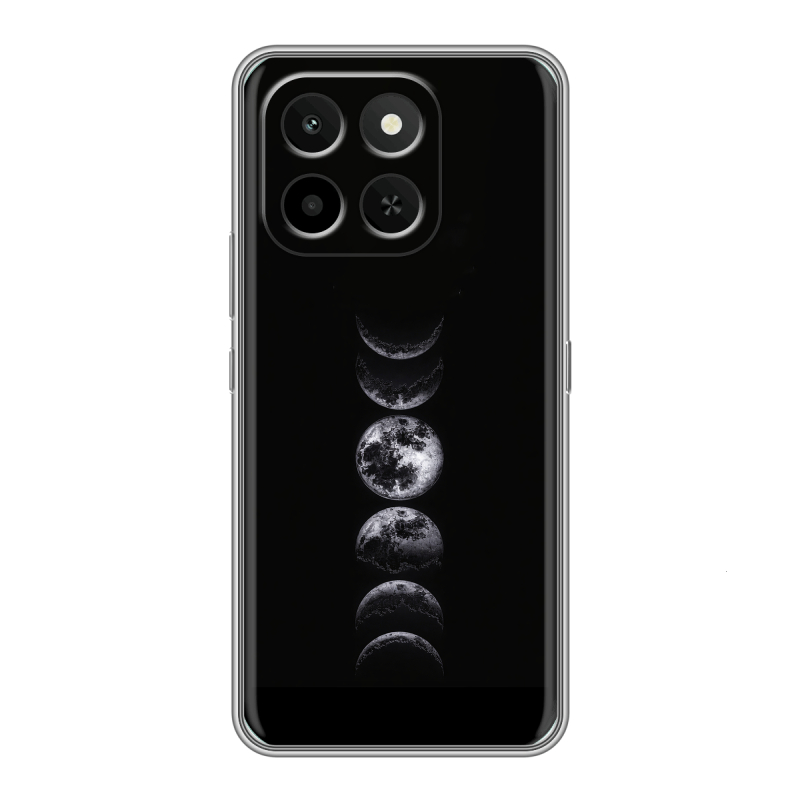 Силиконовый чехол на Honor X6C с принтом женский Силиконовый чехол на Honor X6C с принтом женский