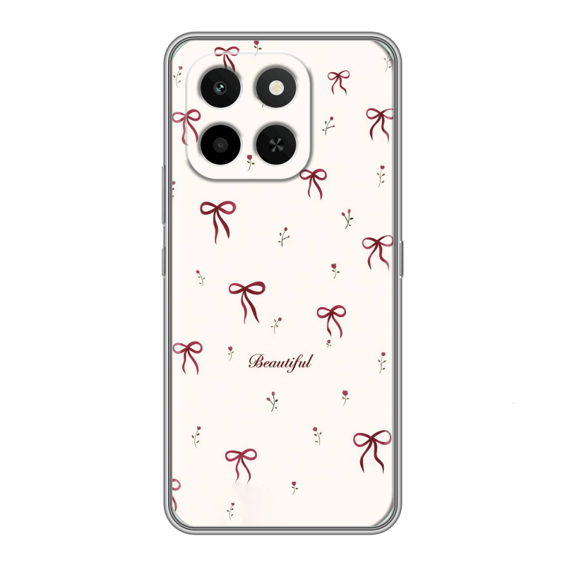Силиконовый чехол на Honor X6C с принтом для девочек Силиконовый чехол на Honor X6C с принтом для девочек