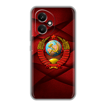 Силиконовый чехол на Honor 400 с принтом Герб СССР Силиконовый чехол на Honor 400 с принтом Герб СССР